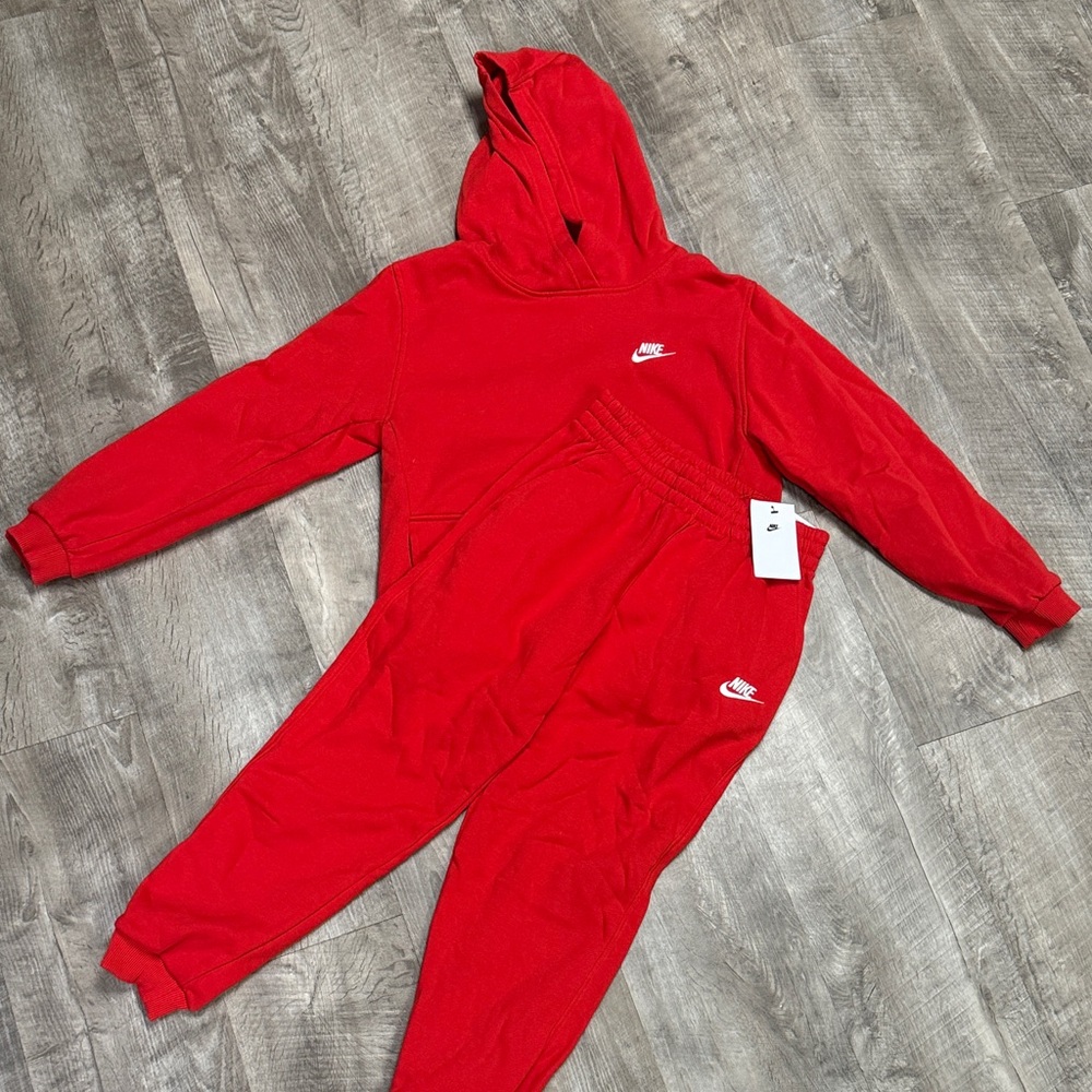Nike Vibrant Red Tracksuit